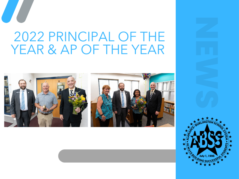 ABSS 2022 Principal And Assistant Principal Of The Year Named ...