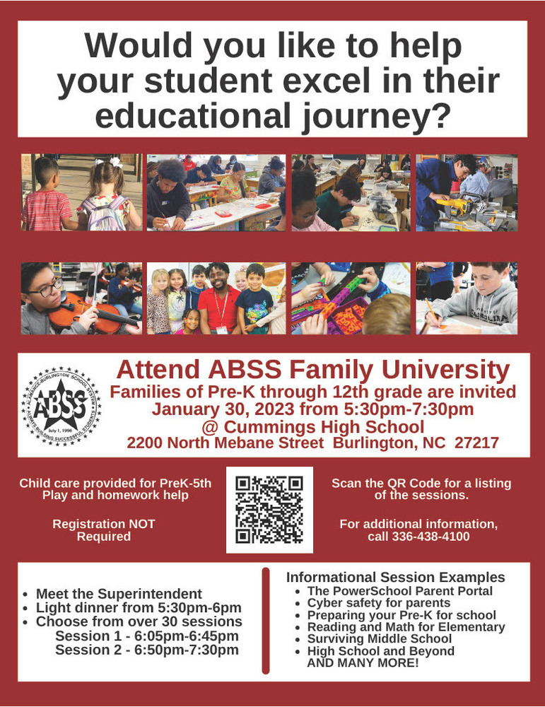 ABSS Family University | Graham Middle School