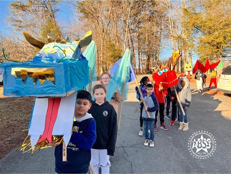 Student celebrate, lunar new year with a parade at North Graham Elementary