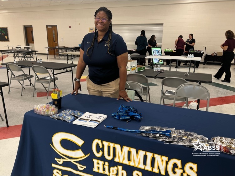 Photo of Cummings High School at job fair
