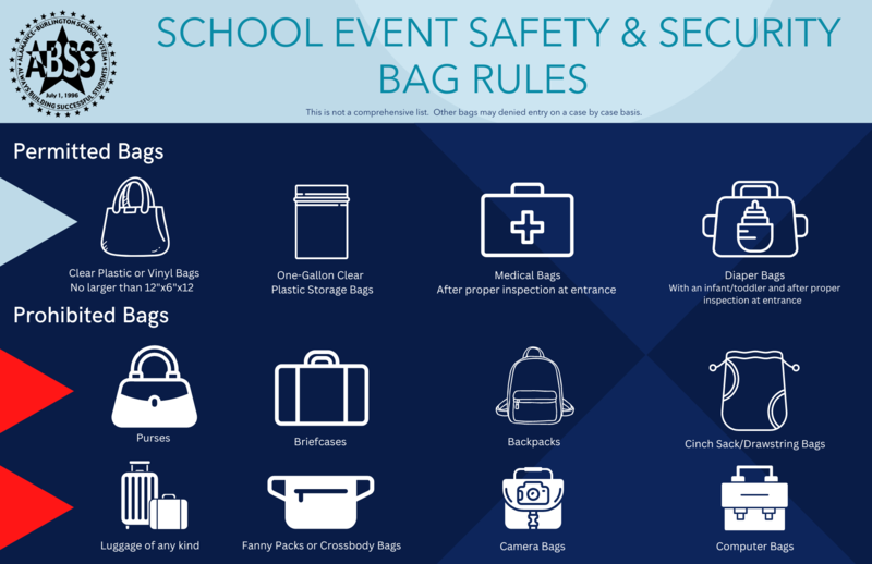 School Board / Athletic Events Clear Bag Procedure