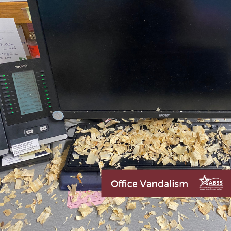 Office Vandalism