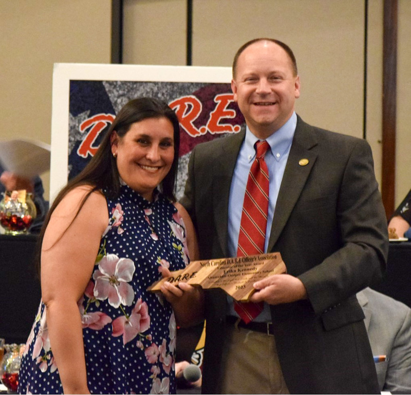 AO Elementary School's Erika Kennedy Named as North Carolina D.A.R.E